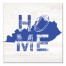 Designs Direct Creative Group Kentucky Football State Pride 16x16 Canvas Wall Art