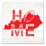 Designs Direct Creative Group Kentucky Football State Pride 16x16 Canvas Wall Art