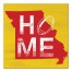 Designs Direct Creative Group Missouri Football State Pride 16x16 Canvas Wall Art