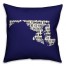 Purple Maryland Go Team 16x16 Spun Poly Pillow