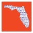 Designs Direct Creative Group Orange Florida Go Team 16x16 Canvas Wall Art