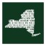Designs Direct Creative Group Green New York Go Team 16x16 Canvas Wall Art