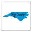 Designs Direct Creative Group Blue and Black North Carolina Pride 16x16 Canvas Wall Art
