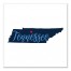 Designs Direct Creative Group Navy and Blue Tennessee Pride 16x16 Canvas Wall Art