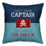 All Hands on Deck 16x16 Spun Poly Pillow
