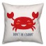 Don't Be Crabby 16x16 Spun Poly Pillow