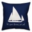 Dreams Set Sail 16x16 Spun Poly Pillow