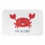 Don't Be Crabby 24x17 Bath Mat