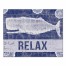 Relax Whale Wall Art