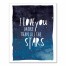 I Love You More Than All The Stars Wall Art
