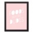 Foods Before Dudes 11x14 Black Framed Canvas