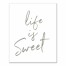 Life is Sweet Wall Art