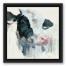 Curious Painted Dairy Cow Wall Art
