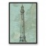 Lighthouse Coastal Map Wall Art