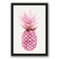 Watercolor Pink Pineapple Wall Art