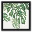 Green Tropical Leaves Wall Art