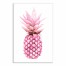 Watercolor Pink Pineapple Wall Art