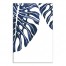Tropical Indigo Leaves Wall Art