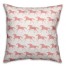 Galloping Pink Horses 16x16 Spun Poly Pillow