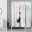 Flower Mane 71x74 Shower Curtain