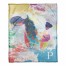 Painty Cow 30x40 Personalized Coral Fleece Blanket