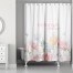 Bonjour Darling 71x74 Shower Curtain