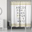 I Heart U 71x74 Shower Curtain
