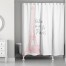 Take Me To Paris 71x74 Shower Curtain
