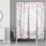 Think Happy Be Happy 71x74 Shower Curtain