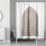 Love Joy Peace Arch 71x74 Shower Curtain