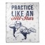 Practice like an All-Star 30x40 Coral Fleece Blanket