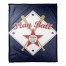 Play Ball 30x40 Personalized Coral Fleece Blanket