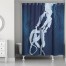 Jellyfish Tentacles 71x74 Shower Curtain