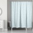 Blue Medallion Tile 71x74 Shower Curtain