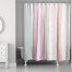 Watercolor Stripes 71x74 Shower Curtain