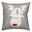 Cute White Deer Pillow