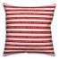 Merry Christmas Stripes Pillow