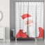 Twas the Night Before Santa 71x74 Shower Curtain