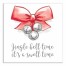 Jingle Bell Time 12x12 Canvas Wall Art