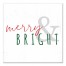 Merry & Bright 16x16 Canvas Wall Art