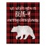 We Wish You a Bear-y Merry Christmas 16x20 Canvas Wall Art