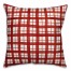 Red Green Plaid Pillow