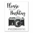 Wedding Hashtag 16x20 Personalized Canvas Wall Art