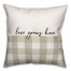 Love Grows Here 18x18 Spun Poly Pillow