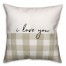I Love You a Bushel and a Peck 18x18 Spun Poly Pillow