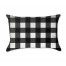Black Buffalo Check 14x20 Spun Poly Pillow