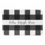 Gingham Relax Refresh Renew 34x21 Bath Mat