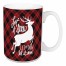 Let It Snow Plaid 15 oz Mug