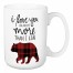 I Love You More than I can Bear 15 oz Mug