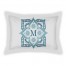 Blue Tile Border Sham